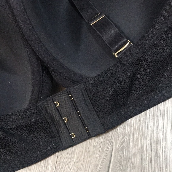 ThirdLove Modern Mesh Black Balconette Bra size 42E - Picture 6 of 9